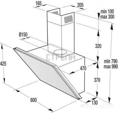 Вытяжка Gorenje WHI643ORAW