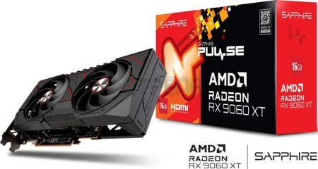 Видеокарта Sapphire Pulse Radeon RX 9060 XT 11350-03-20G
