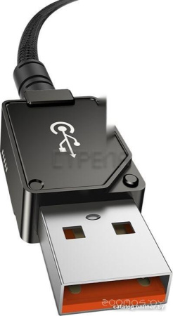 Кабель Baseus Unbreakable Series Fast Charging Data Cable 100W USB Type-A - USB Type-C (2 м, черный)