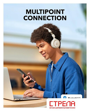 Наушники Anker Soundcore H30i (белый)