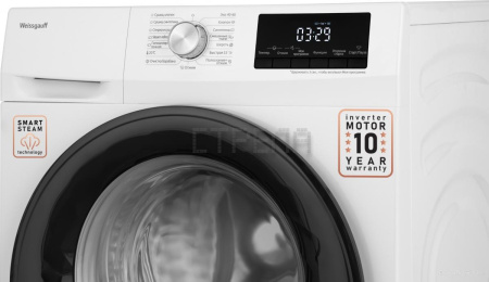 Стиральная машина Weissgauff WMD 6148 DC Inverter Steam