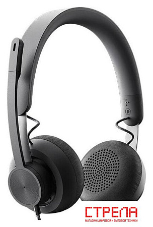 Офисная гарнитура Logitech Zone Wired MS