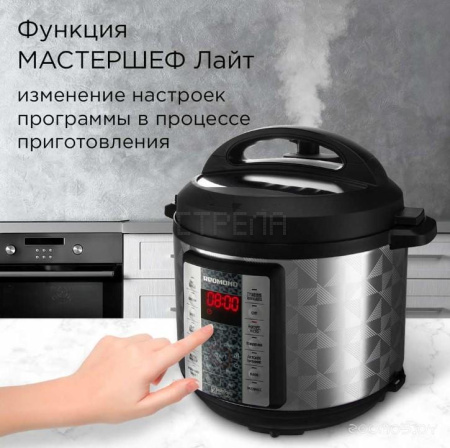 Мультиварка-скороварка Redmond MP110 (черный)