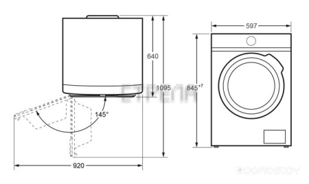 Стиральная машина Maunfeld MFWM149S