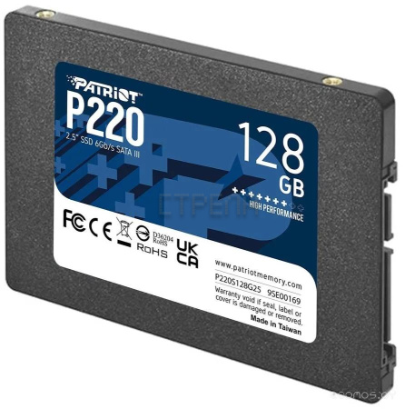 SSD Patriot P220 128GB P220S128G25