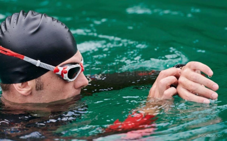 Умные часы Canyon Badian CNS-SW68RR (золотистый/бордовый)