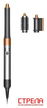 Фен-стайлер Dyson Airwrap Origin HS05 (с переходником на евровилку, никель/медный)