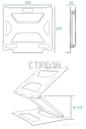 Подставка для ноутбука Evolution LS114