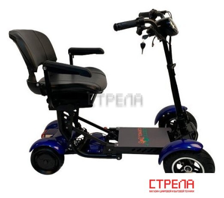 Электроскутер GreenCamel Кольт 801 FAT (15.6Ah, синий)