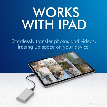 Внешний накопитель LACIE Portable V2 2TB STKS2000400