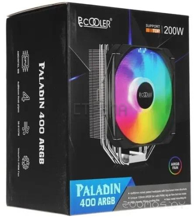 Кулер для процессора PCcooler Paladin 400 ARGB