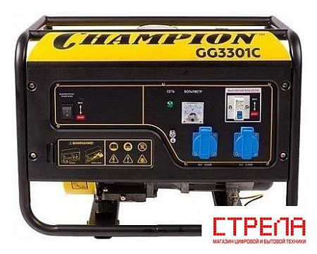 Бензиновый генератор Champion GG3301C