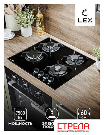 Варочная панель LEX GVG 643A BBL