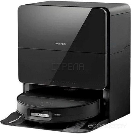 Робот-пылесос Roborock Robotic Vacuum Cleaner+Empty Wash Fill Dock S9 MaxV Ultra S90VER S9MVU52-02 (с русской озвучкой, черный)