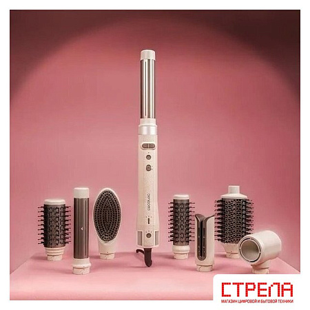 Мультистайлер Cecotec CeramicCare 8 в 1 AirGlam Gyro Champagne 112528