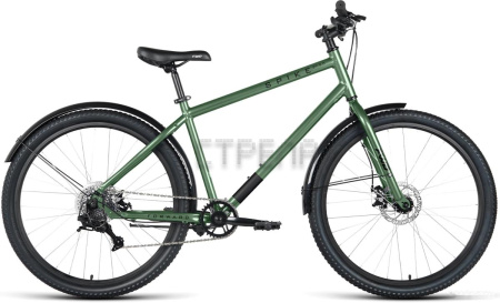 Велосипед Forward Spike 27.5 2023 (зеленый/черный)