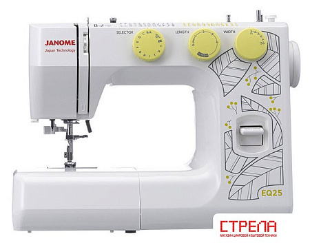 Электромеханическая швейная машина Janome EQ25