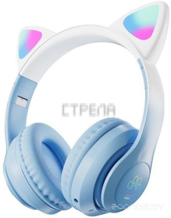 Наушники Miru Cat EP-W10 (голубой)