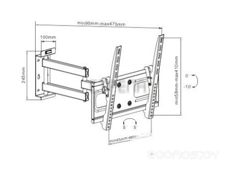 Кронштейн Arm Media PT-15