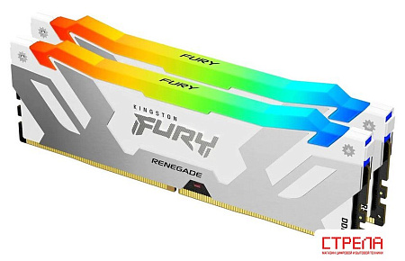 Оперативная память Kingston FURY Renegade RGB 2x16ГБ DDR5 6400 МГц KF564C32RWAK2-32