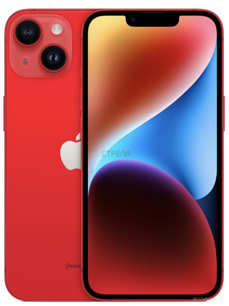 Купить Смартфон Apple iPhone 14 128GB (Red) в Минске, цена 3517.83