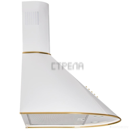 Вытяжка AKPO Dandys 60 wk-4 белый/золото