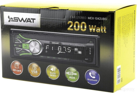 USB-магнитола SWAT MEX-1042UBG