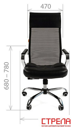 Офисное кресло CHAIRMAN 700 (черный)
