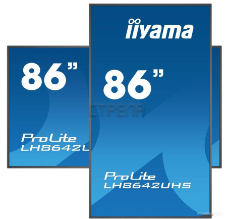 Информационная панель IIYAMA ProLite LH8642UHS-B3