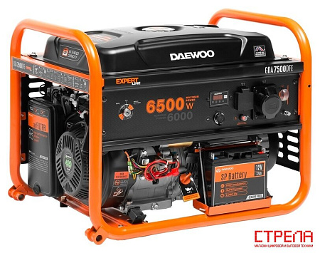 Бензиновый генератор Daewoo Power GDA 7500DFE