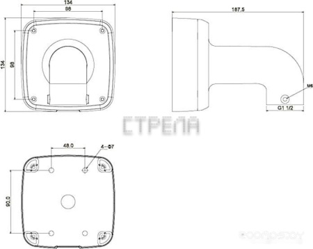 Кронштейн Dahua DH-PFB302S