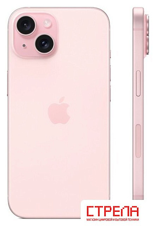 Телефон Apple iPhone 15 512GB (розовый)