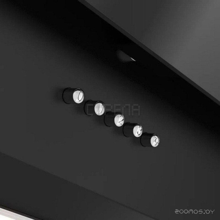 Кухонная вытяжка Elikor Коралл 60П-430-К3Д 266401 (черный/черное стекло)