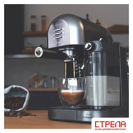 Рожковая кофеварка Cecotec Power Instant-Ccino 20 Chic Serie Nera