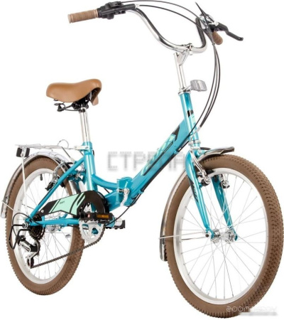 Велосипед Foxx Shift 20 V 2024 (зеленый)