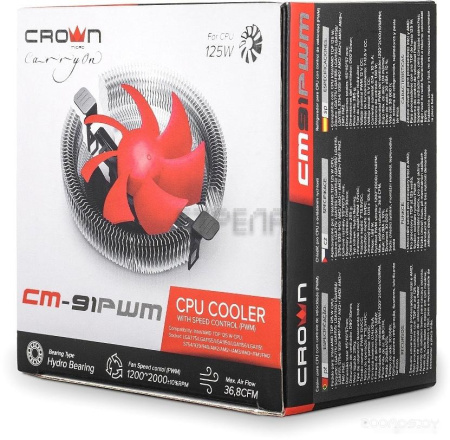 Кулер для процессора CrownMicro CM-91PWM