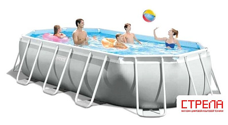 Каркасный бассейн Intex Prism Frame Oval (503x274x122)