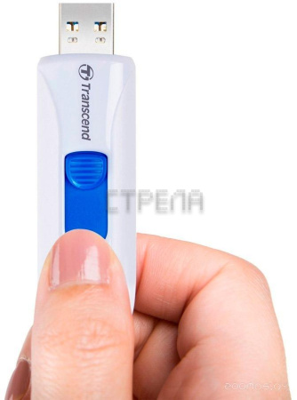 USB Flash Transcend JetFlash 790 128Gb (White) (TS128GJF790W)