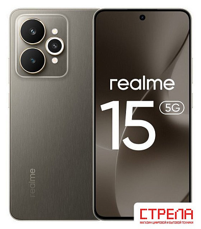Телефон Realme 15 5G RMX5106 12GB/256GB международная версия (титановый)