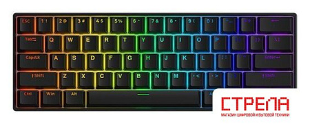 Клавиатура Akko 3061S HE Black Shine-Through (Akko Cream Yellow V3)