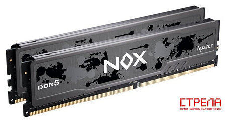 Оперативная память Apacer NOX 16ГБ DDR5 5200 МГц AH5U16G52C522MBAA-1