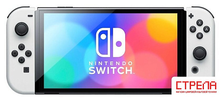 Игровая приставка Nintendo Switch OLED (белый)