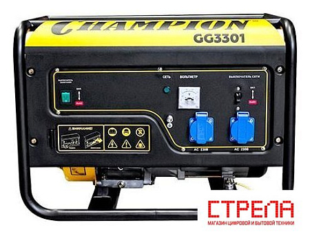 Бензиновый генератор Champion GG3301