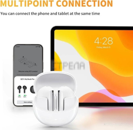 Наушники QCY AilyBuds Pro (белый)