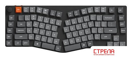 Клавиатура Keychron K15 Max RGB K15M-B1 (Gateron Low Profile Red 2.0, нет кириллицы)