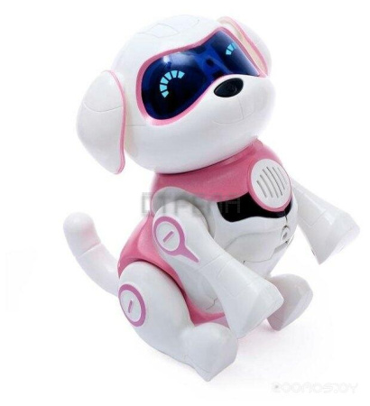 Интерактивная игрушка Zabiaka Собака Чаппи 3749722 (розовый)