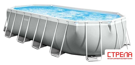 Каркасный бассейн Intex Prism Frame Oval (503x274x122)