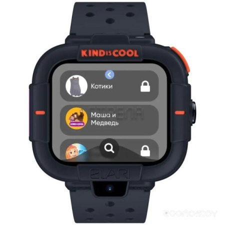 Детские умные часы Elari KidPhone MB (черный)