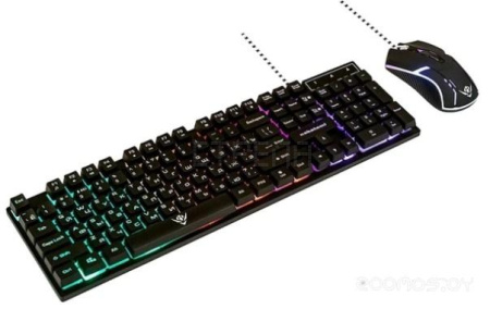 Клавиатура + мышь Nakatomi KMG-2305U (черный)