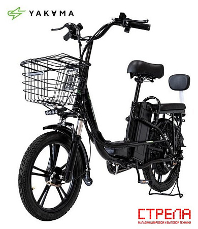 Электровелосипед Yakama R1 (черный)